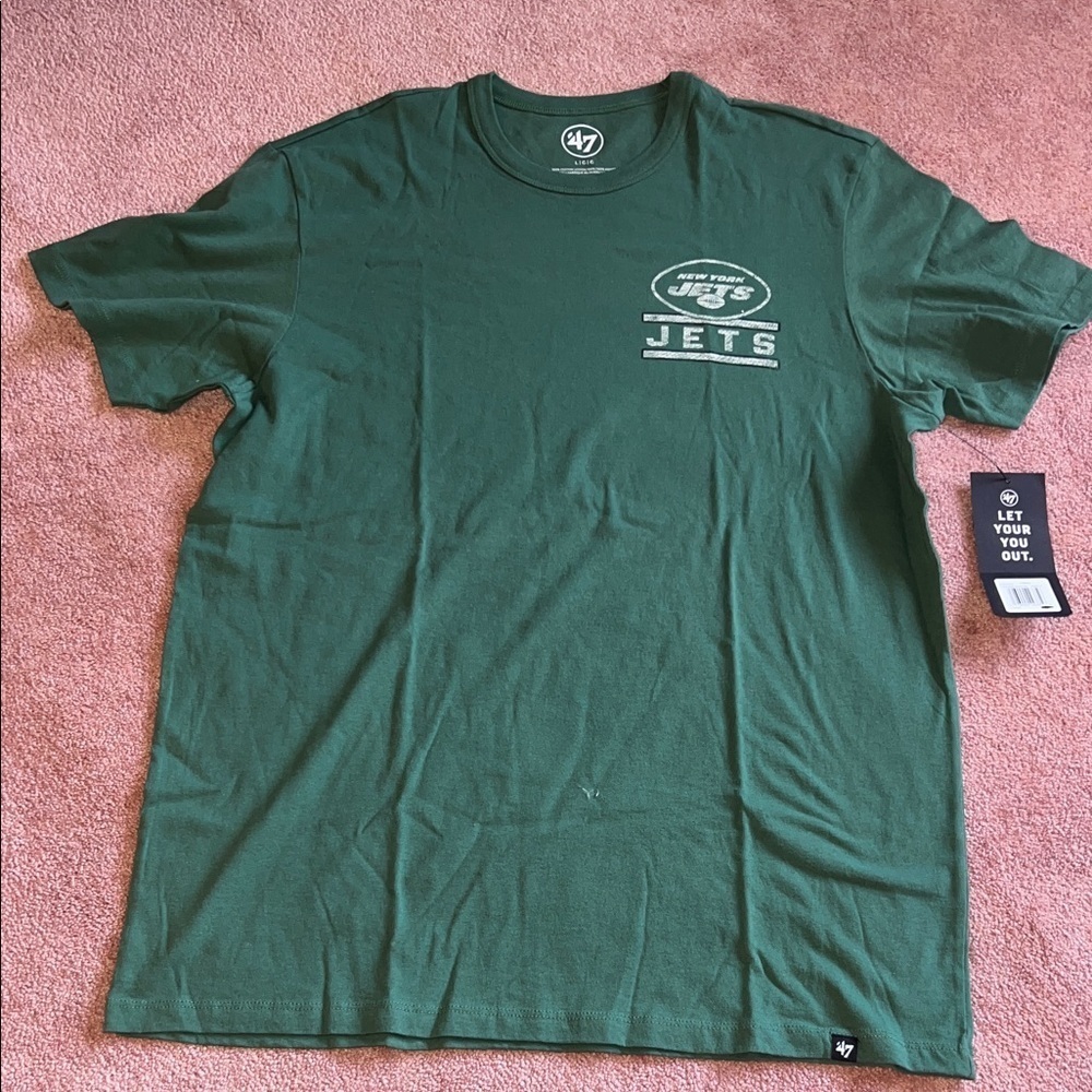 47 Green Jets Logo Short Sleeve Tee